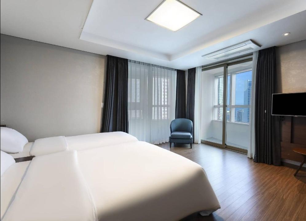 בוסאן Haeundae Wide Ocean View & Residence מראה חיצוני תמונה