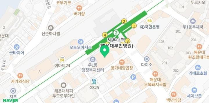 בוסאן Haeundae Wide Ocean View & Residence מראה חיצוני תמונה